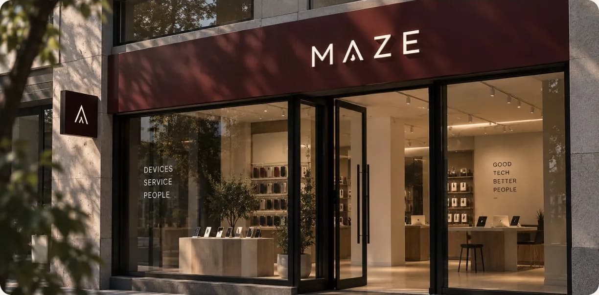 Магазин MAZE, ул. Чайковского, 56